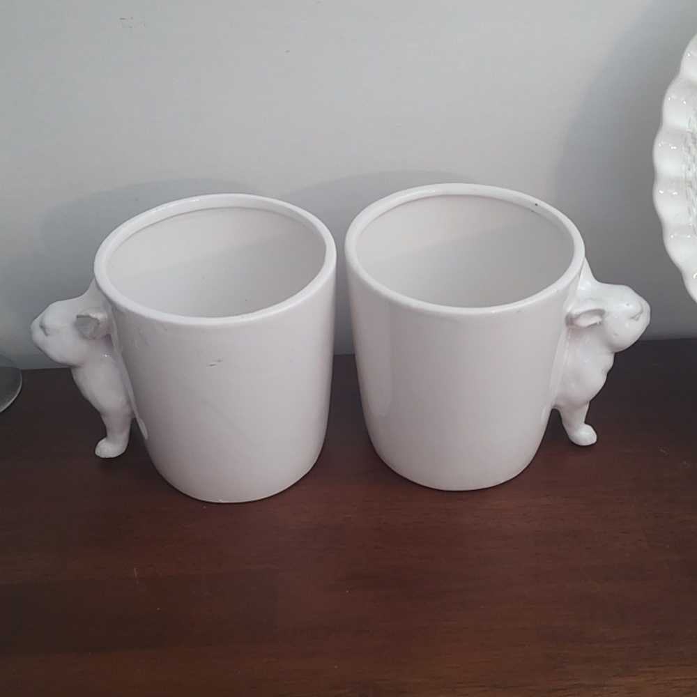 Bunny Rabbit Planters Small Set 2 - Picture 8 of 10